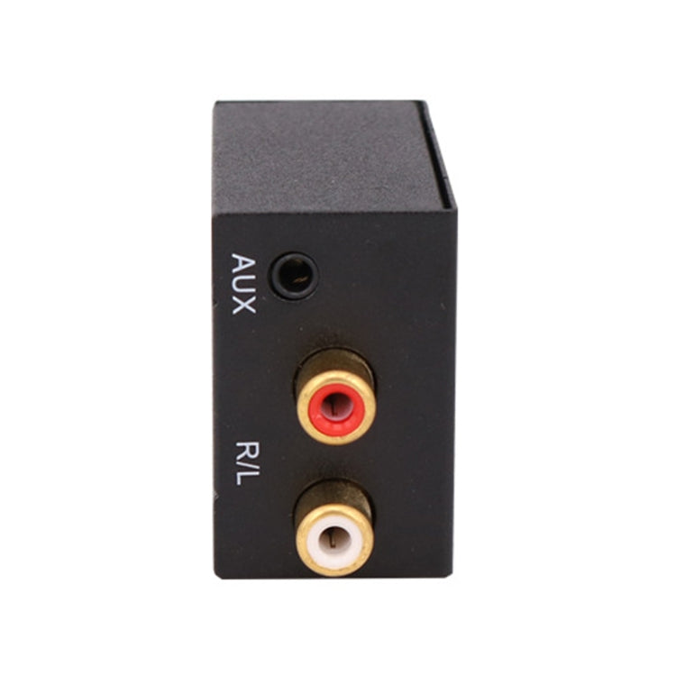 KYHD48 Digital Coaxial Optical Fiber Signal To 3.5mm Analog Audio Output Converter, US Plug, Spdif to 2RCA+3.5mm