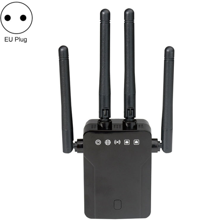 M-95B 300M Repeater WiFi Booster Wireless Signal Expansion Amplifier, Black - US Plug, Black - EU Plug, Black - UK Plug, White - US Plug, White - EU Plug, White - UK Plug