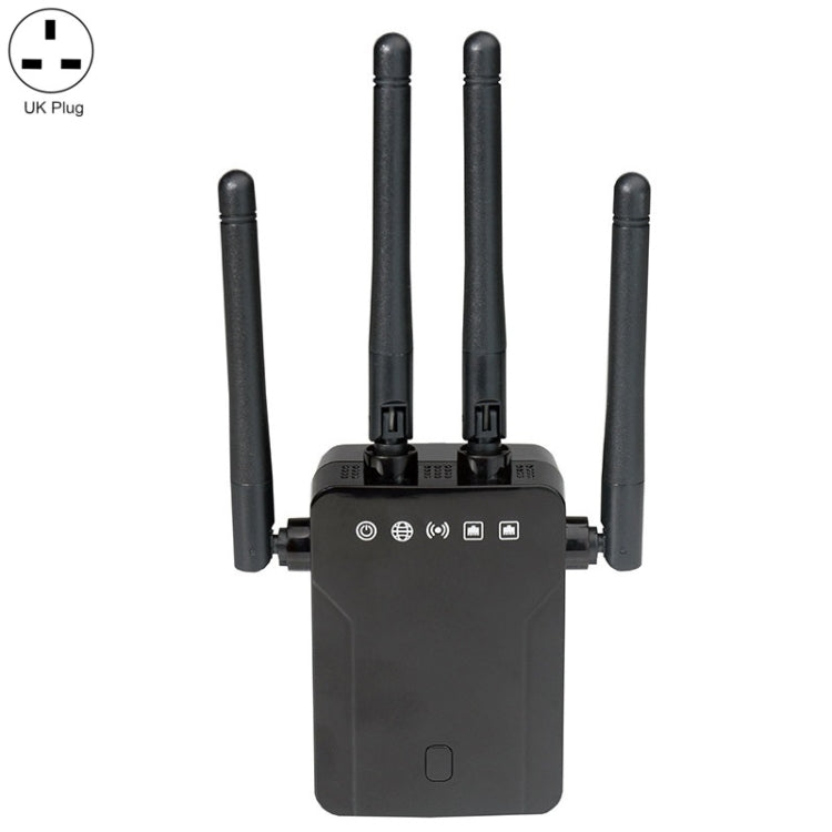 M-95B 300M Repeater WiFi Booster Wireless Signal Expansion Amplifier, Black - US Plug, Black - EU Plug, Black - UK Plug, White - US Plug, White - EU Plug, White - UK Plug