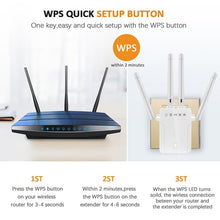 Load image into Gallery viewer, M-95B 300M Repeater WiFi Booster Wireless Signal Expansion Amplifier, Black - US Plug, Black - EU Plug, Black - UK Plug, White - US Plug, White - EU Plug, White - UK Plug