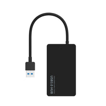 Load image into Gallery viewer, KYTC47 4 Ports USB Adapter Cable High Speed ??USB Docking Station Multi-Interface HUB Converter, Black USB 3.0, Black Type-C
