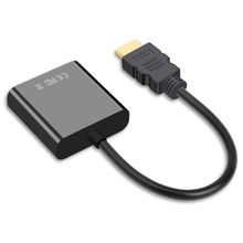 Load image into Gallery viewer, 2 PCS Jasoz 1080P HDMI To VGA Converter Oxygen-Free Copper Core, Black, White, With Audio Power Supply (Black), With Audio Power Supply (White), With Audio (Black)