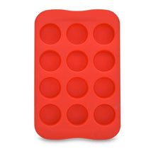 Load image into Gallery viewer, Silicone Chocolate Mold Tray Creative Geometry Shaped Ice Cube Cake decoration Mold, Round, Square, Heart, Star