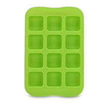 Load image into Gallery viewer, Silicone Chocolate Mold Tray Creative Geometry Shaped Ice Cube Cake decoration Mold, Round, Square, Heart, Star