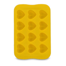 Load image into Gallery viewer, Silicone Chocolate Mold Tray Creative Geometry Shaped Ice Cube Cake decoration Mold, Round, Square, Heart, Star