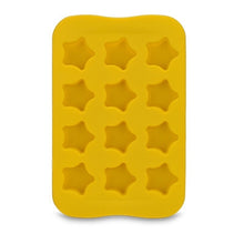 Load image into Gallery viewer, Silicone Chocolate Mold Tray Creative Geometry Shaped Ice Cube Cake decoration Mold, Round, Square, Heart, Star
