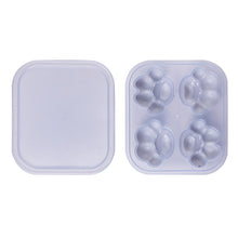 Load image into Gallery viewer, Household Cat Paw Shape Creative Silicone Ice Box Ice Cube Mold Ice Hockey DIY Food Supplement Box with Lid, Cat Paw Shape(Lilac Purple), Cat Paw Shape(Shrimp Red), Cat Paw Shape(Vegetation Green), Cat Paw Shape(Blue Green), Cat Paw Shape(Pink Purple)