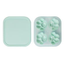 Load image into Gallery viewer, Household Cat Paw Shape Creative Silicone Ice Box Ice Cube Mold Ice Hockey DIY Food Supplement Box with Lid, Cat Paw Shape(Lilac Purple), Cat Paw Shape(Shrimp Red), Cat Paw Shape(Vegetation Green), Cat Paw Shape(Blue Green), Cat Paw Shape(Pink Purple)