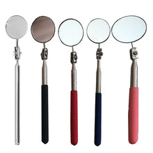 Load image into Gallery viewer, Car Repair Detection Mirror Universal Folding Telescopic Mirror Welding Chassis Inspection Mirror, Silver 50mm, Silver 30mm, Black Handle 50mm, Red Handle 50mm, Purple Handle 50mm, Pink Handle 50mm