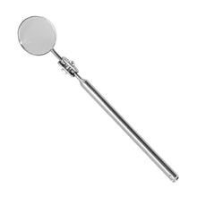 Load image into Gallery viewer, Car Repair Detection Mirror Universal Folding Telescopic Mirror Welding Chassis Inspection Mirror, Silver 50mm, Silver 30mm, Black Handle 50mm, Red Handle 50mm, Purple Handle 50mm, Pink Handle 50mm