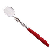 Load image into Gallery viewer, Car Repair Detection Mirror Universal Folding Telescopic Mirror Welding Chassis Inspection Mirror, Silver 50mm, Silver 30mm, Black Handle 50mm, Red Handle 50mm, Purple Handle 50mm, Pink Handle 50mm