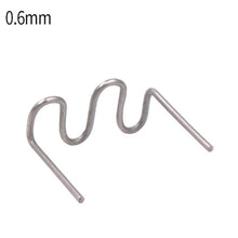 Load image into Gallery viewer, 500pcs /Pack Auto Bumper Plastic Repair Welding Machine Hot Melt Plastic Welding Tool Welding Wire Patch, Style: Patch 7 0.6mm, Patch 7 0.6mm, Patch 8 0.8mm, Patch 9 0.6mm, Patch 10 0.8mm, Patch 11 0.6mm, Patch 12 0.8mm