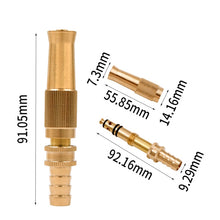 Load image into Gallery viewer, 3 PCS Car Wash High Pressure Copper Straight Sprinkler House Garden Wishing Ground Sprinkler, Tower, Pacifier