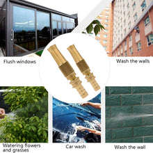 Load image into Gallery viewer, 3 PCS Car Wash High Pressure Copper Straight Sprinkler House Garden Wishing Ground Sprinkler, Tower, Pacifier