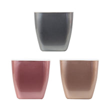 Load image into Gallery viewer, Imitation Metal Colorful Water Storage Plastic Flowerpot, G103 Extra Small, G105 Small Pot, G109 Medium Pot