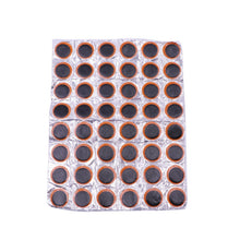 Load image into Gallery viewer, 48pcs /Sheet Car Vacuum Tire Film Bicycle Motorcycle Tire Repair Film, Style:, Round, Square