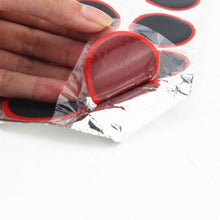 Load image into Gallery viewer, 48pcs /Sheet Car Vacuum Tire Film Bicycle Motorcycle Tire Repair Film, Style:, Round, Square