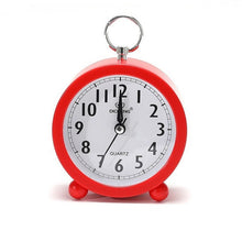 Load image into Gallery viewer, Office Home Round Alarm Clock Student Watch Gift, Red, Green, Blue, Black, Pink, Grey