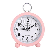 Load image into Gallery viewer, Office Home Round Alarm Clock Student Watch Gift, Red, Green, Blue, Black, Pink, Grey