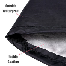 Load image into Gallery viewer, Outdoor Garden Grill Cover Rainproof Dustproof Anti-Ultraviolet Round Table Cover, 102x45cm, 77x70cm, 55x50cm, 38x40cm, 120x75cm, 75x30cm, 122x45cm, 120x20cm, 77x58cm, 84x50cm, 86x36cm, 92x30cm, 112x21cm, 76x30cm, 130x71cm, 128x71cm, 74x50cm, 84x35cm  ...