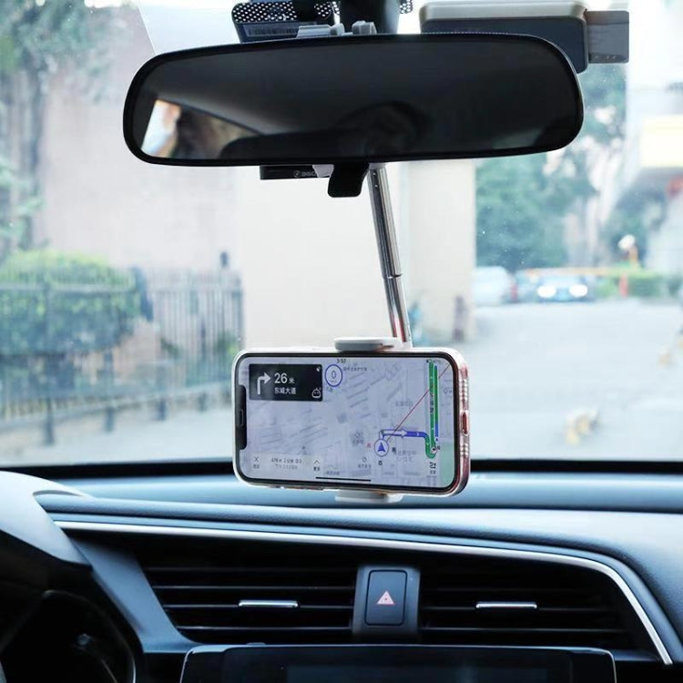 2 PCS Car Mobile Phone Bracket Rearview Mirror Navigation Bracket Driving Recorder Fixed Clipper Post-Lens Bracket, Driving Recorder Fixed Clipper