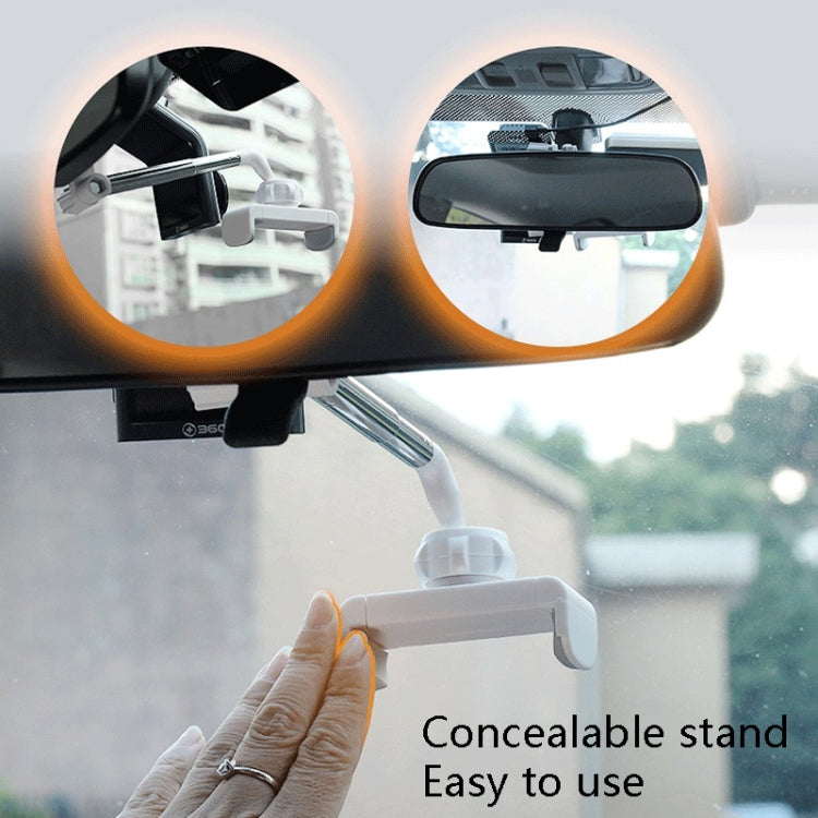 2 PCS Car Mobile Phone Bracket Rearview Mirror Navigation Bracket Driving Recorder Fixed Clipper Post-Lens Bracket, Driving Recorder Fixed Clipper