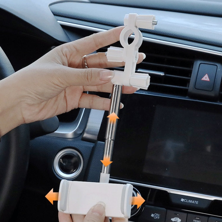 2 PCS Car Mobile Phone Bracket Rearview Mirror Navigation Bracket Driving Recorder Fixed Clipper Post-Lens Bracket, Driving Recorder Fixed Clipper
