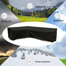 Load image into Gallery viewer, Outdoor Garden Furniture Corner Sofa Cover Dustproof Table Cover, 215x215x87cm, 200x270x82cm, 286x222x82cm, 300x300x98cm, 155x95x68, 210x270x85cm