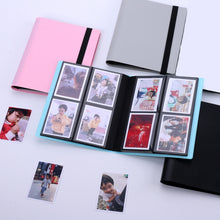 Load image into Gallery viewer, 3 Inch Elastic Solid Color Photo Album Large Capacity Photo Star Card Storage Book, 3 Inch 160, 3 Inch 288