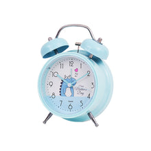 Load image into Gallery viewer, Student Cute Style Bell Alarm Clock Bedside Mute Clock With Light Specification：, Y33 3 Inch (Blue), Y33 3 Inch (Green), Y33 3 Inch (Pink), Y33 3 Inch (Beige), Y34 3 Inch (Blue), Y34 3 Inch (Green), Y34 3 Inch (Pink), Y34 3 Inch (Beige), Y35 4 Inch (Bl...