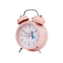 Load image into Gallery viewer, Student Cute Style Bell Alarm Clock Bedside Mute Clock With Light Specification：, Y33 3 Inch (Blue), Y33 3 Inch (Green), Y33 3 Inch (Pink), Y33 3 Inch (Beige), Y34 3 Inch (Blue), Y34 3 Inch (Green), Y34 3 Inch (Pink), Y34 3 Inch (Beige), Y35 4 Inch (Bl...