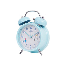 Load image into Gallery viewer, Student Cute Style Bell Alarm Clock Bedside Mute Clock With Light Specification：, Y33 3 Inch (Blue), Y33 3 Inch (Green), Y33 3 Inch (Pink), Y33 3 Inch (Beige), Y34 3 Inch (Blue), Y34 3 Inch (Green), Y34 3 Inch (Pink), Y34 3 Inch (Beige), Y35 4 Inch (Bl...