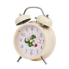 Load image into Gallery viewer, Student Cute Style Bell Alarm Clock Bedside Mute Clock With Light Specification：, Y33 3 Inch (Blue), Y33 3 Inch (Green), Y33 3 Inch (Pink), Y33 3 Inch (Beige), Y34 3 Inch (Blue), Y34 3 Inch (Green), Y34 3 Inch (Pink), Y34 3 Inch (Beige), Y35 4 Inch (Bl...