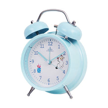 Load image into Gallery viewer, Student Cute Style Bell Alarm Clock Bedside Mute Clock With Light Specification：, Y33 3 Inch (Blue), Y33 3 Inch (Green), Y33 3 Inch (Pink), Y33 3 Inch (Beige), Y34 3 Inch (Blue), Y34 3 Inch (Green), Y34 3 Inch (Pink), Y34 3 Inch (Beige), Y35 4 Inch (Bl...