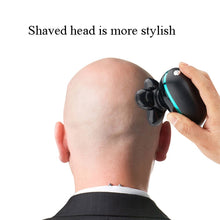 Load image into Gallery viewer, Electric Shaver Rechargeable Razor Intelligent Digital Display Bald Hair Clipper,Style:, Blue, With Nasal Hair Apparatus, Nasal Hair Apparatus&amp;Washing Face Brush, Blue + Full Set