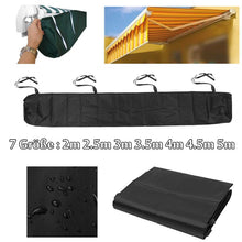 Load image into Gallery viewer, Outdoor Patio Canopy Awning Waterproof Cover Retractable Dustproof Protective Cover, 2m, 2.5m, 3m, 3.5m, 4m, 4.5m, 5m