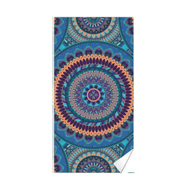 Double-Faced Velvet Quick-Drying Beach Towel Printed Microfiber Beach Swimming Towel, Size: