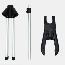 Load image into Gallery viewer, 1.6m 3 in 1 Hanging Ironing Bracket Hanger Telescopic Metal Rod Mount, Metal Rod Mount