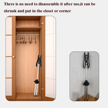 Load image into Gallery viewer, 1.6m 3 in 1 Hanging Ironing Bracket Hanger Telescopic Metal Rod Mount, Metal Rod Mount