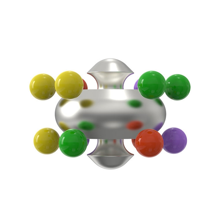 Aluminum Alloy Psychedelic Magic Ball Educational Toys Decompression Marbles Toys