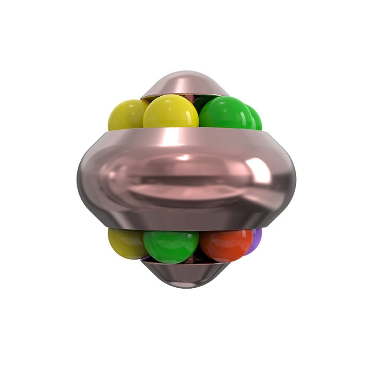 Aluminum Alloy Psychedelic Magic Ball Educational Toys Decompression Marbles Toys