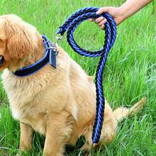 Load image into Gallery viewer, Dog Leash Braided Belt Pet Explosion-Proof Leash, Size:, M, L, XL