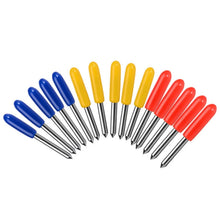Load image into Gallery viewer, 15 PCS Roland Wood Trick Knife Universal Engraving Knife, 30 Degrees, 45 Degrees, 60 Degrees