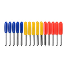 Load image into Gallery viewer, 15 PCS Roland Wood Trick Knife Universal Engraving Knife, 30 Degrees, 45 Degrees, 60 Degrees