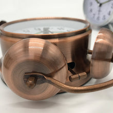 Load image into Gallery viewer, Metal Quality Mute Luminous Alarm Clock Classic Double Bell Clock