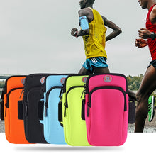 Load image into Gallery viewer, 3 PCS Running Mobile Phone Arm Bag Men And Women Fitness Outdoor Hand Bag Wrist Bag