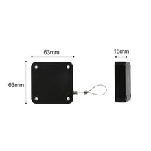 Load image into Gallery viewer, P093 Automatic Doorkeeper Telescher Door Closer Sliding Door Anti-Theft Box, Specification:, 2nd Generation Black All Glue 500g 1m, 2nd Generation White All Glue 500g 1m, 2nd Generation Black All Glue 800g 1m, 2nd Generation White All Glue 800g 1m     ...