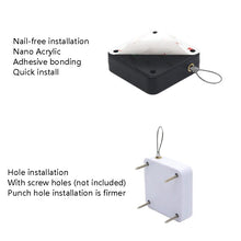 Load image into Gallery viewer, P093 Automatic Doorkeeper Telescher Door Closer Sliding Door Anti-Theft Box, Specification:, 2nd Generation Black All Glue 500g 1m, 2nd Generation White All Glue 500g 1m, 2nd Generation Black All Glue 800g 1m, 2nd Generation White All Glue 800g 1m     ...