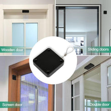 Load image into Gallery viewer, P093 Automatic Doorkeeper Telescher Door Closer Sliding Door Anti-Theft Box, Specification:, 2nd Generation Black All Glue 500g 1m, 2nd Generation White All Glue 500g 1m, 2nd Generation Black All Glue 800g 1m, 2nd Generation White All Glue 800g 1m     ...
