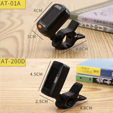 Load image into Gallery viewer, AROMA Guitar Tuner Ukulele Violin Bass Multi-Function Electronic Tuner, AT-01A, AT-200D
